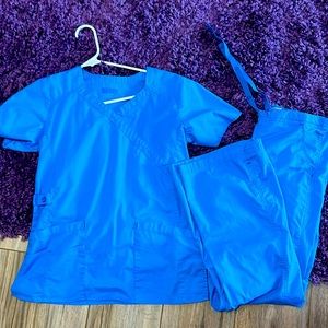 Aqua scrub set. Size XS.